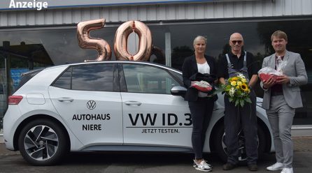 50 Jahre beim Autohaus Niere