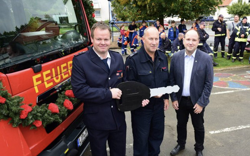 Feuerwehr: Neues Fahrzeug für Löschgruppe Herrentrup