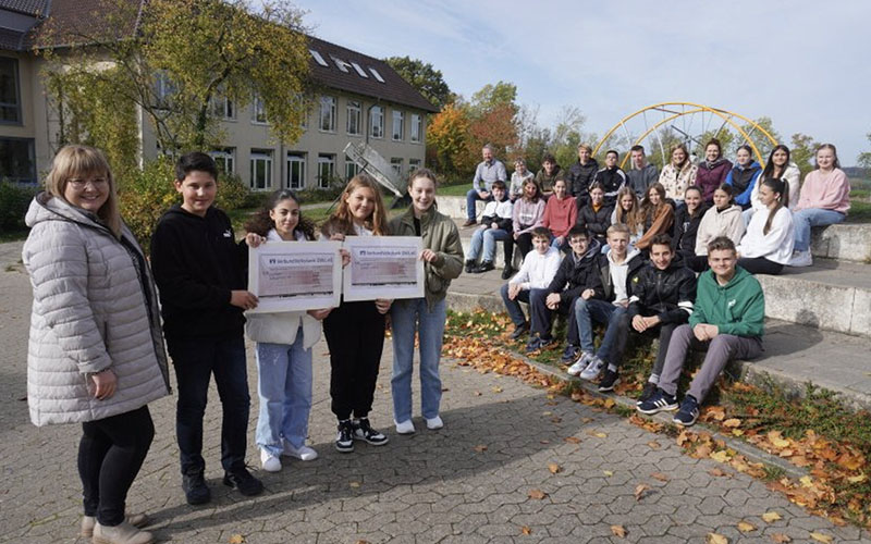 HVG-Schüler spendeten 800 Euro
