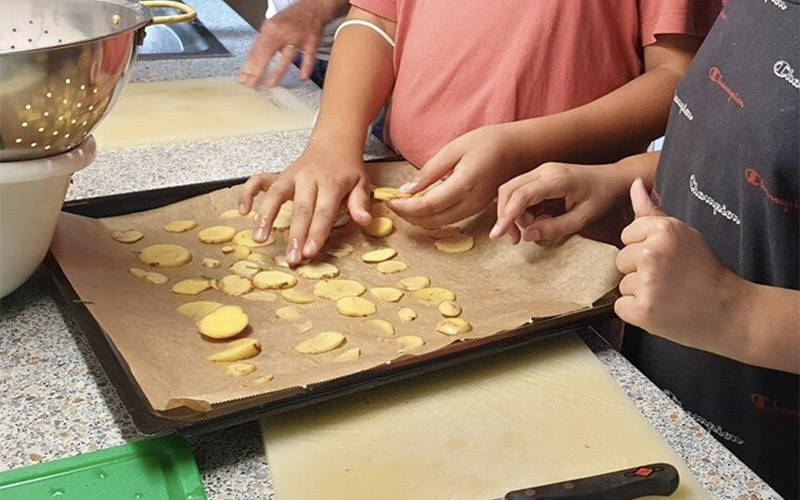 Kochkurs: Kinder können das Klima schützen