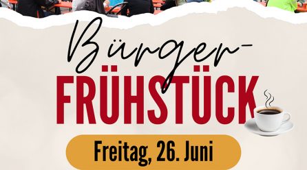 Bürgerfrühstück auf dem Blomberger Wochenmarkt
