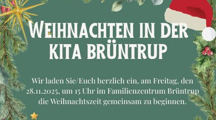 Weihnachtlicher Nachmittag im Familienzentrum Brüntrup