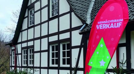 Weihnachtsbaumverkauf an der Försterei Blomberg