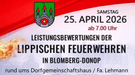 Lippische Feuerwehren messen sich in Donop