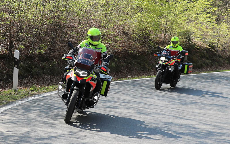 Erste-Hilfe-Kurs für Motorradfahrer am 25. April