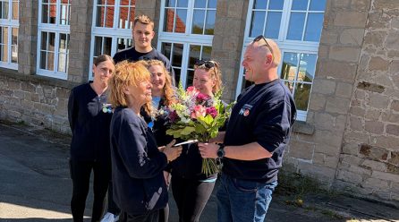 Renate Peuser feiert 25-jähriges Jubiläum bei den BVB