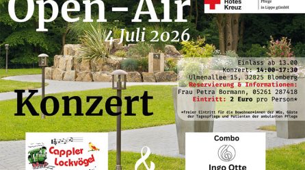 Open-Air-Konzert und gute Laune unter freiem Himmel