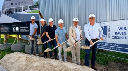 Spatenstich für Neubau der REMEI & BPB im Industriegebiet