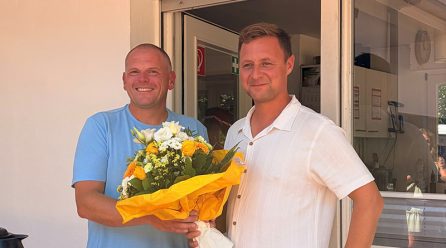 Jörg Mengedoht feiert Dienstjubiläum bei den BVB