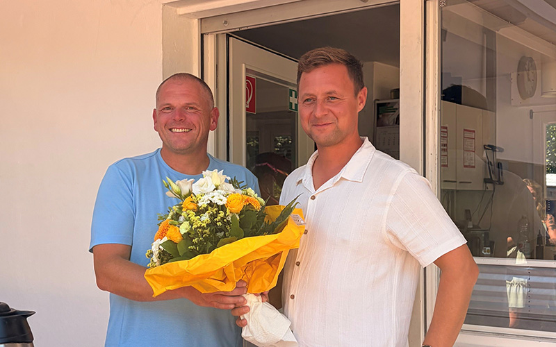 Jörg Mengedoht feiert Dienstjubiläum bei den BVB