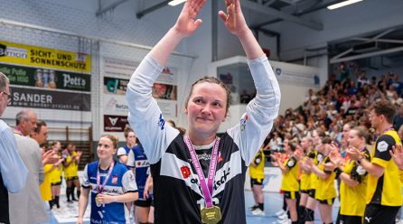 HSG-Torhüterin Melanie Veith erwartet ihr erstes Kind