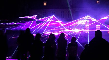 Lichtkunst-Festival »Rural Utopia« in Reelkirchen